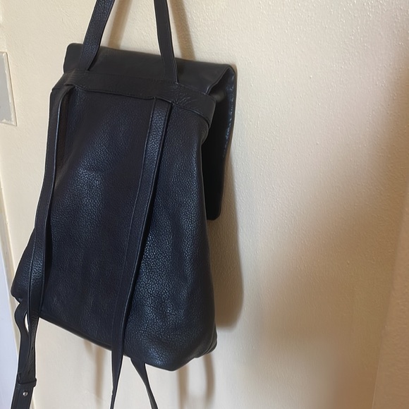The White Company London Leather Backpack Purse main image 2